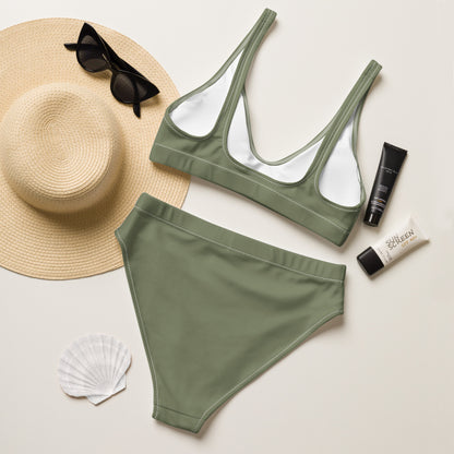 Bikini talle alto de material reciclado