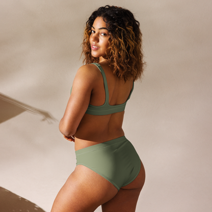 Bikini talle alto de material reciclado