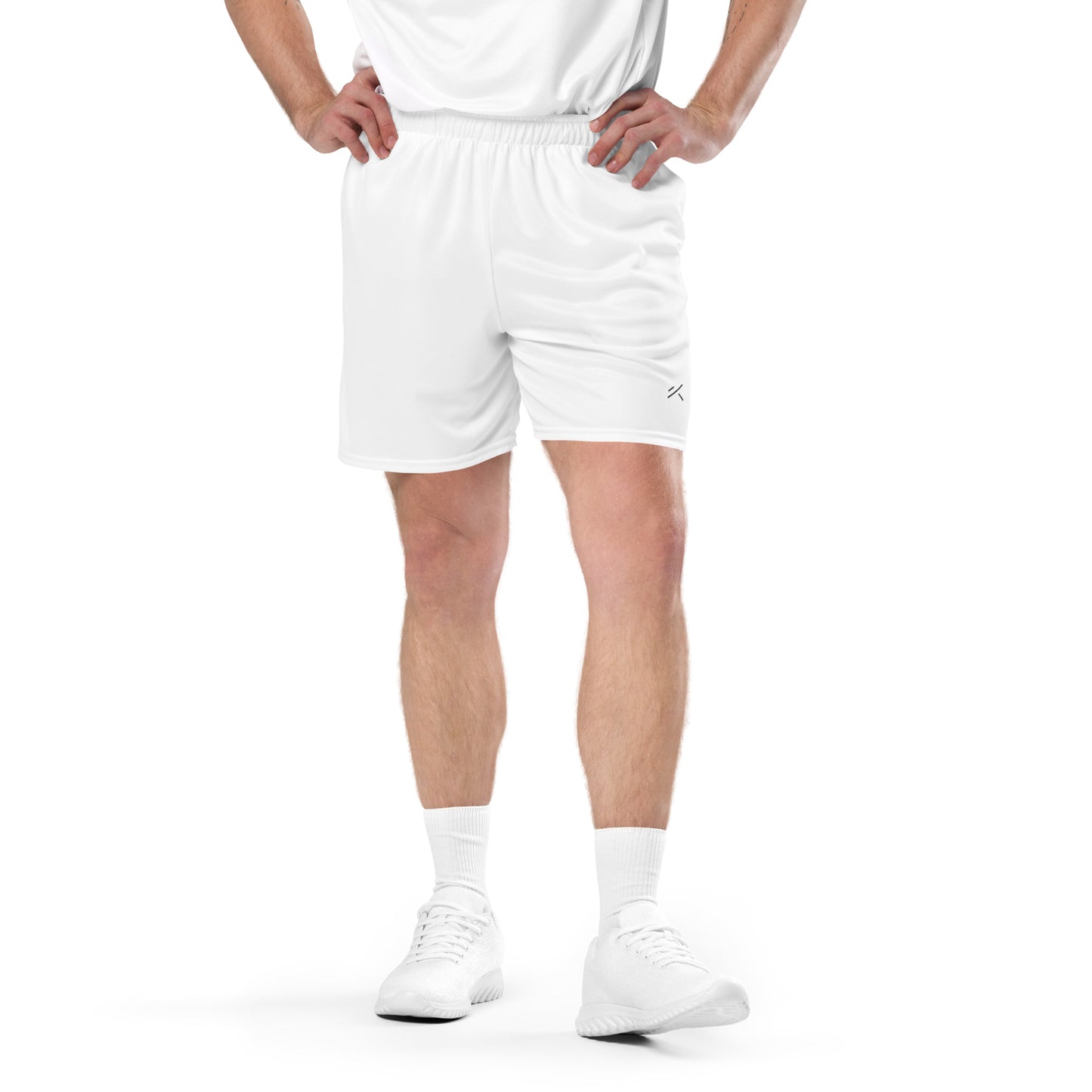 Shorts de malla 100% poliéster reciclado-Unisex