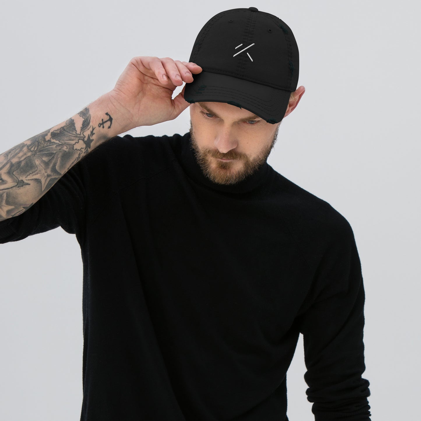Gorra estilo desgastado 100% algodón