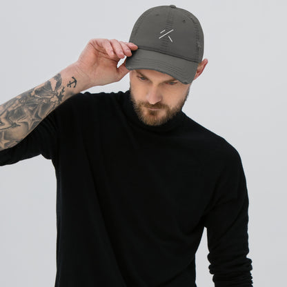 Gorra estilo desgastado 100% algodón