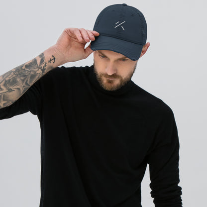 Gorra estilo desgastado 100% algodón