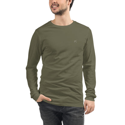 Camiseta manga larga 100%-Unisex