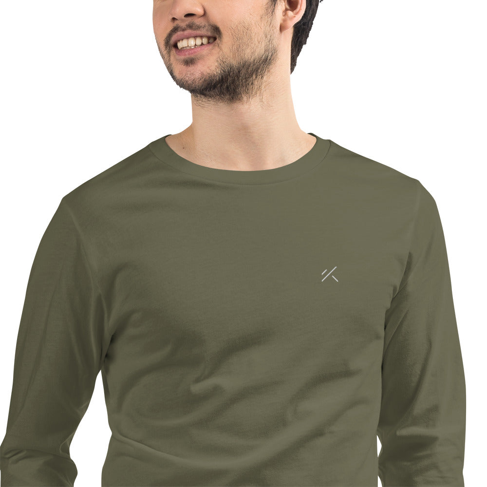 Camiseta manga larga 100%-Unisex