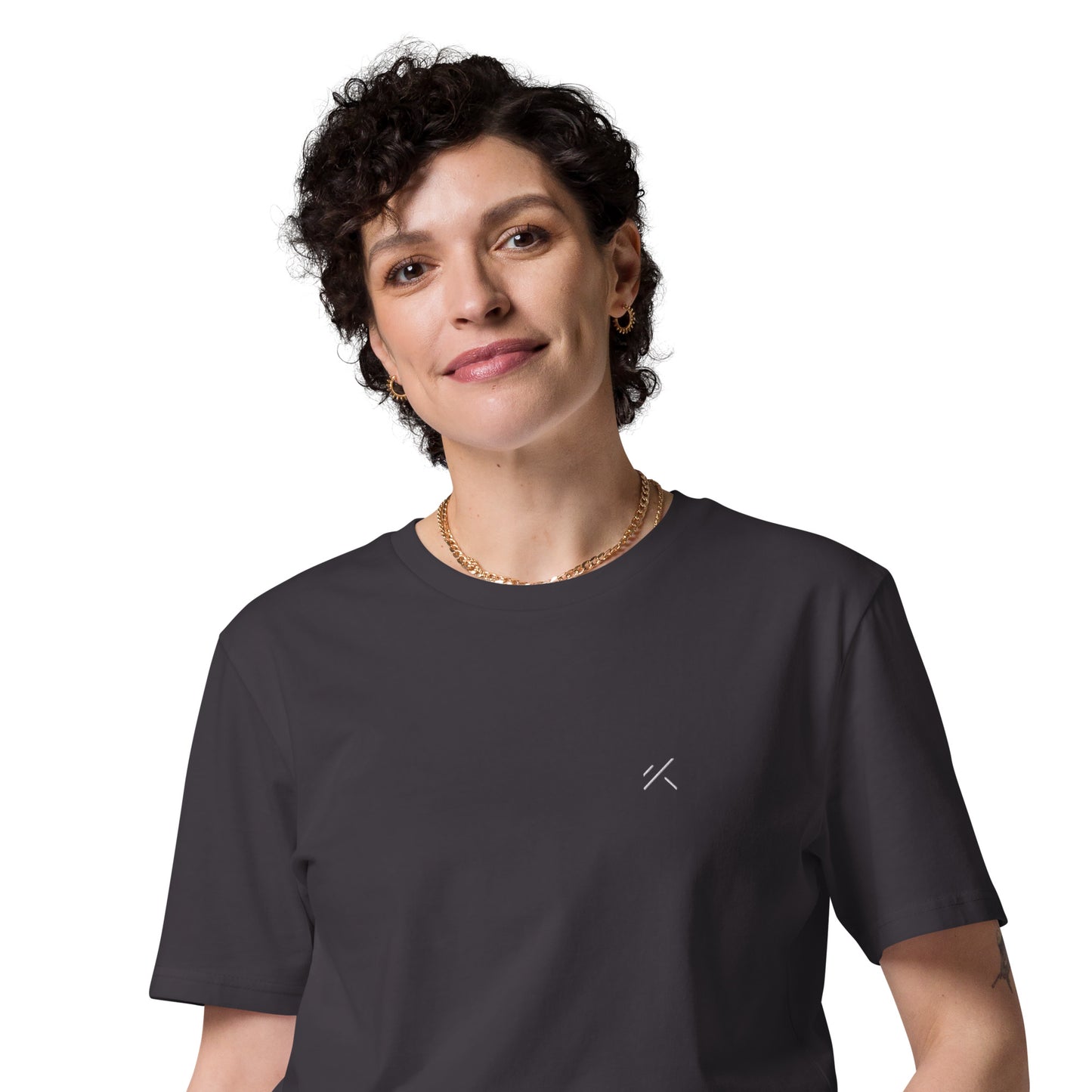 Camiseta de algodón 100% orgánico-Unisex