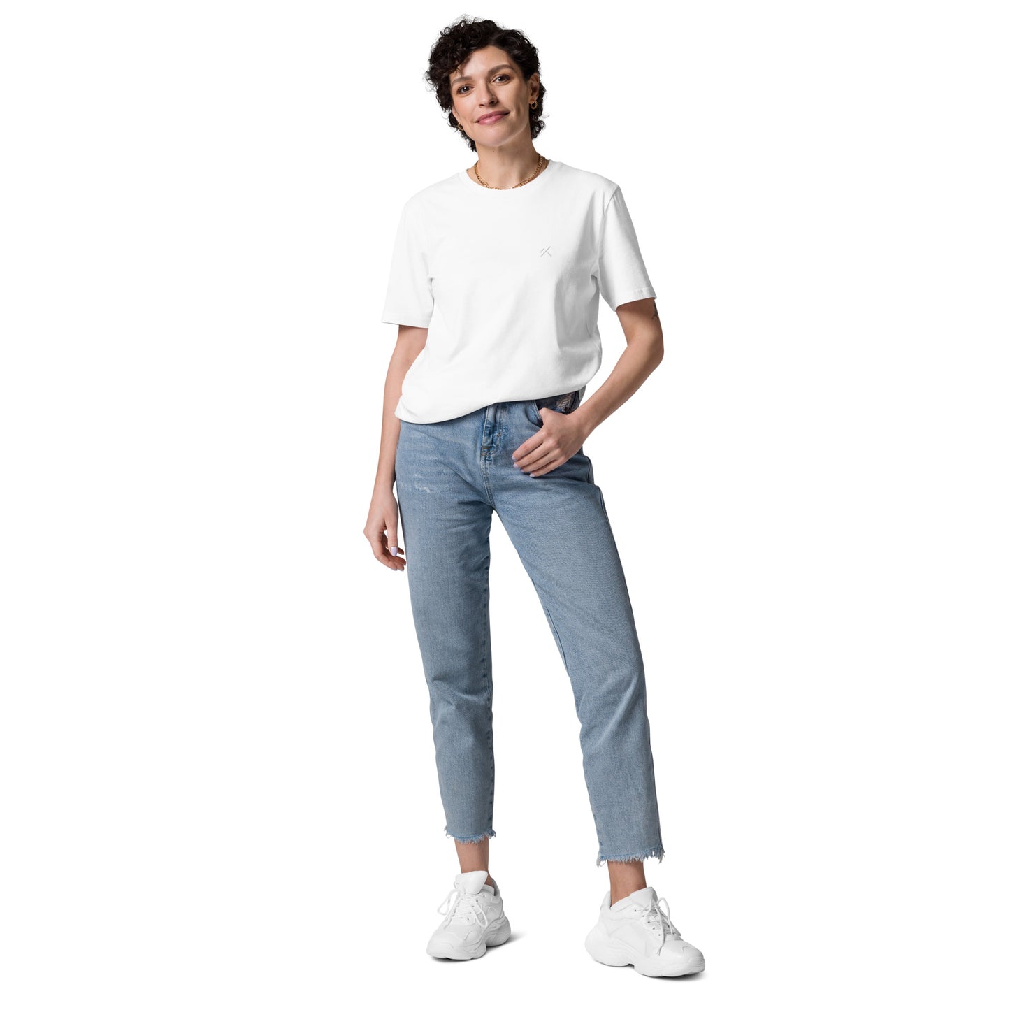 Camiseta de algodón 100% orgánico-Unisex