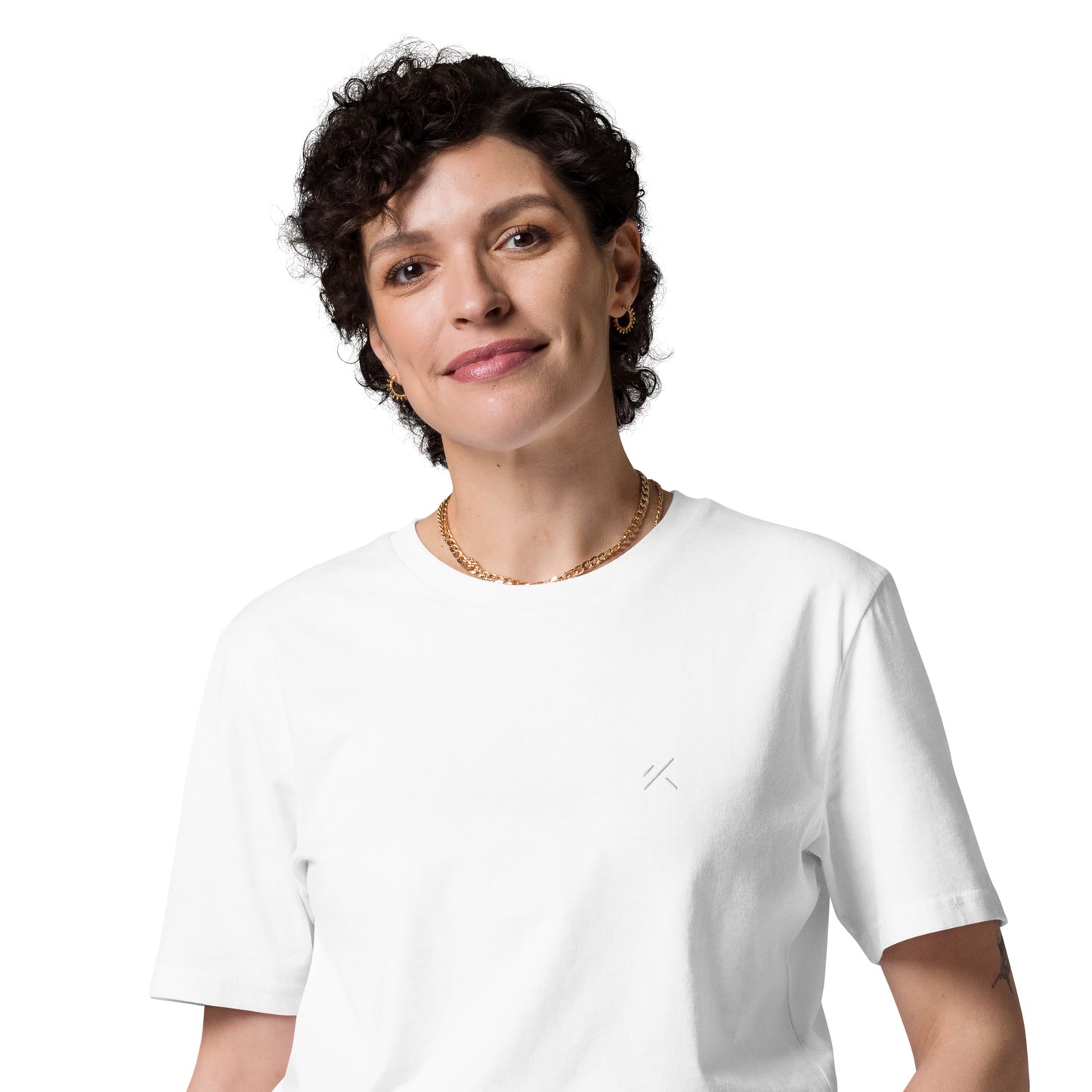 Camiseta de algodón 100% orgánico-Unisex