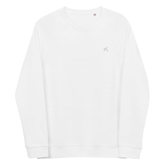 Sudadera orgánica raglán unisex