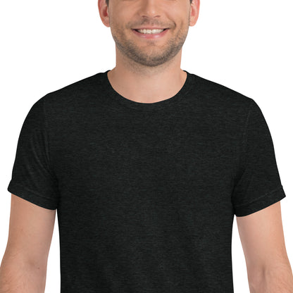 Camiseta de manga corta tejido mixto-Unisex