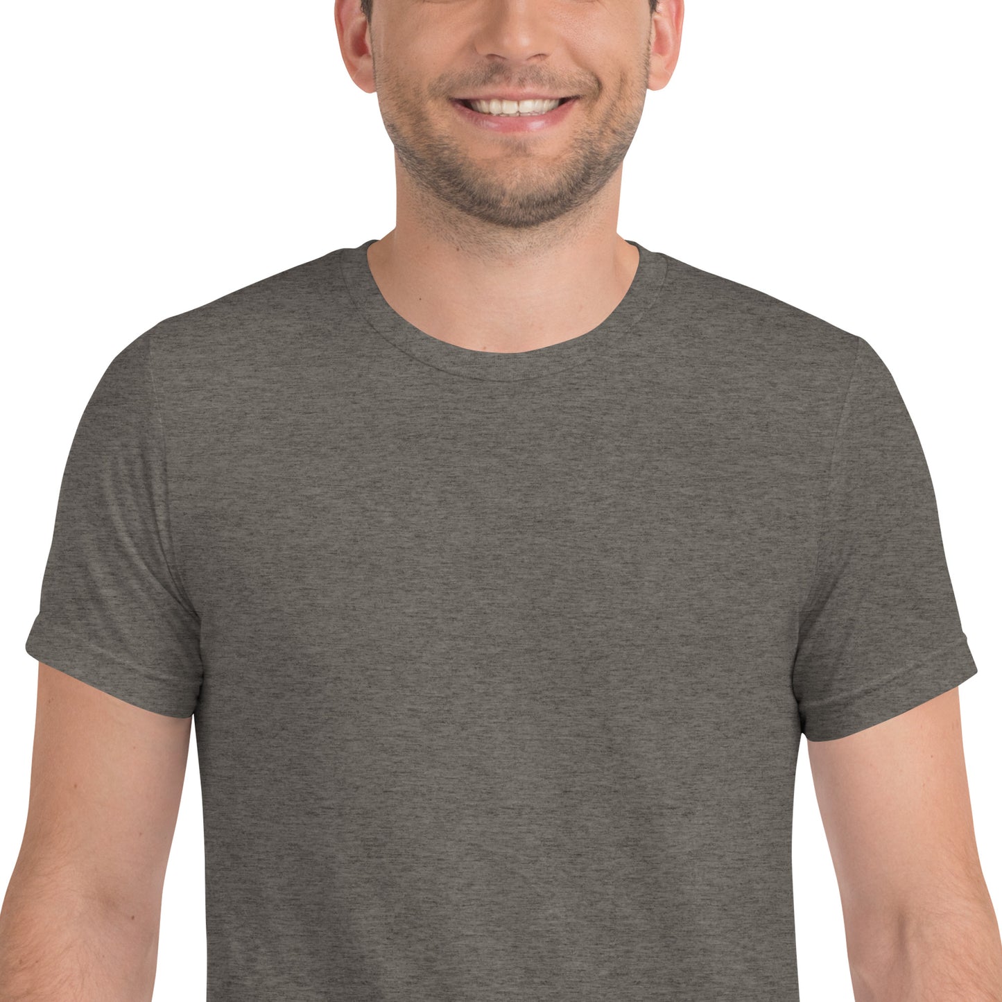 Camiseta de manga corta tejido mixto-Unisex