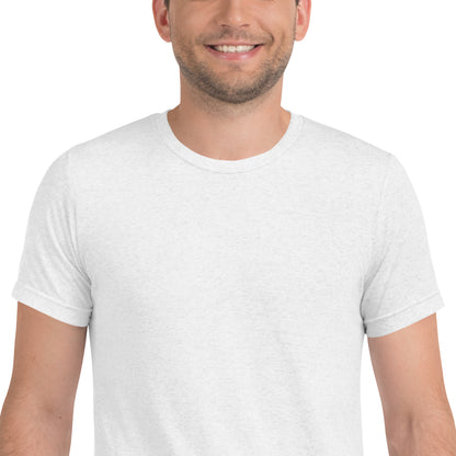 Camiseta de manga corta tejido mixto-Unisex