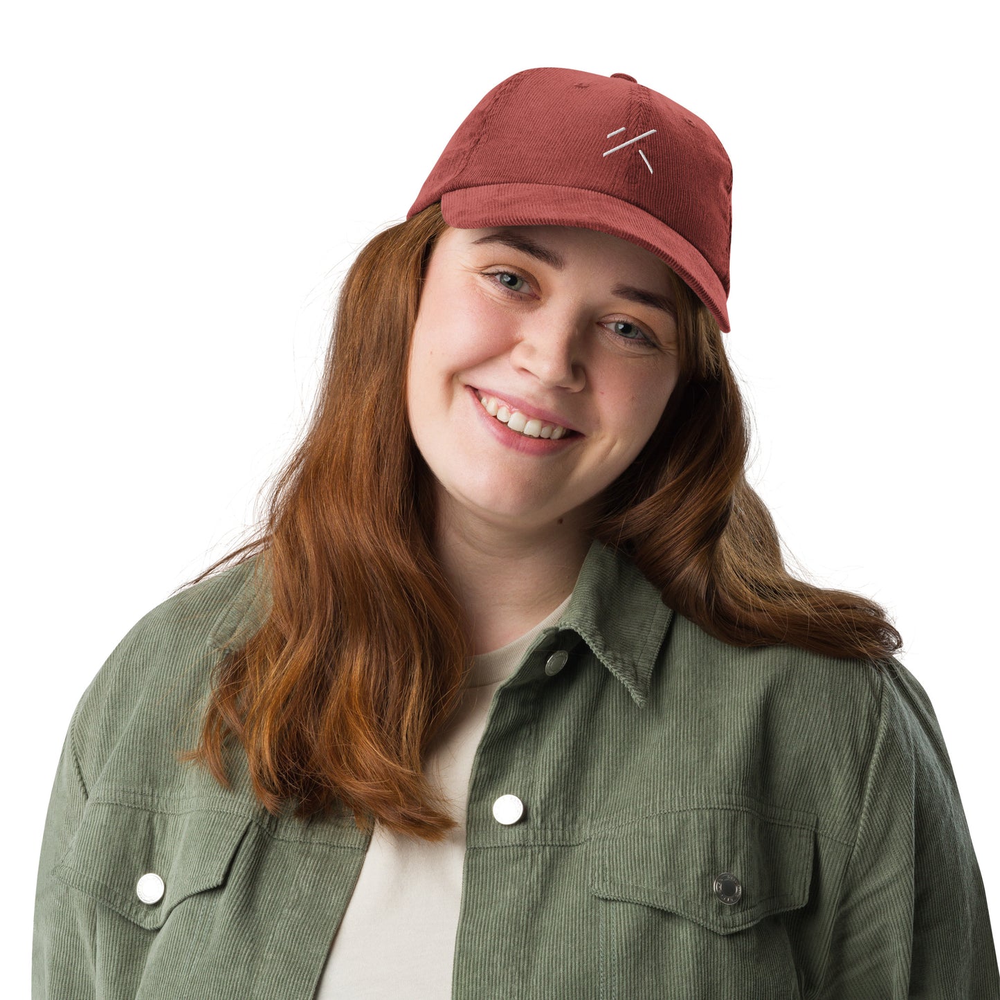 Gorra de pana vintage