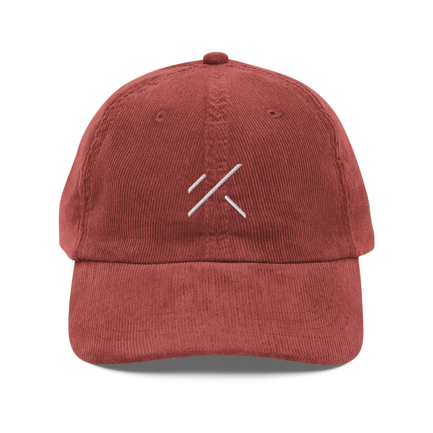 Gorra de pana vintage