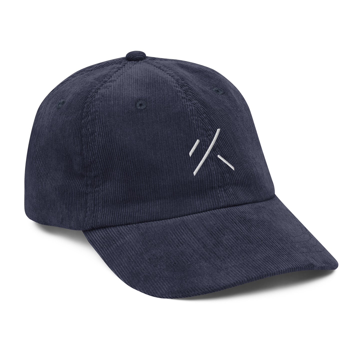 Gorra de pana vintage