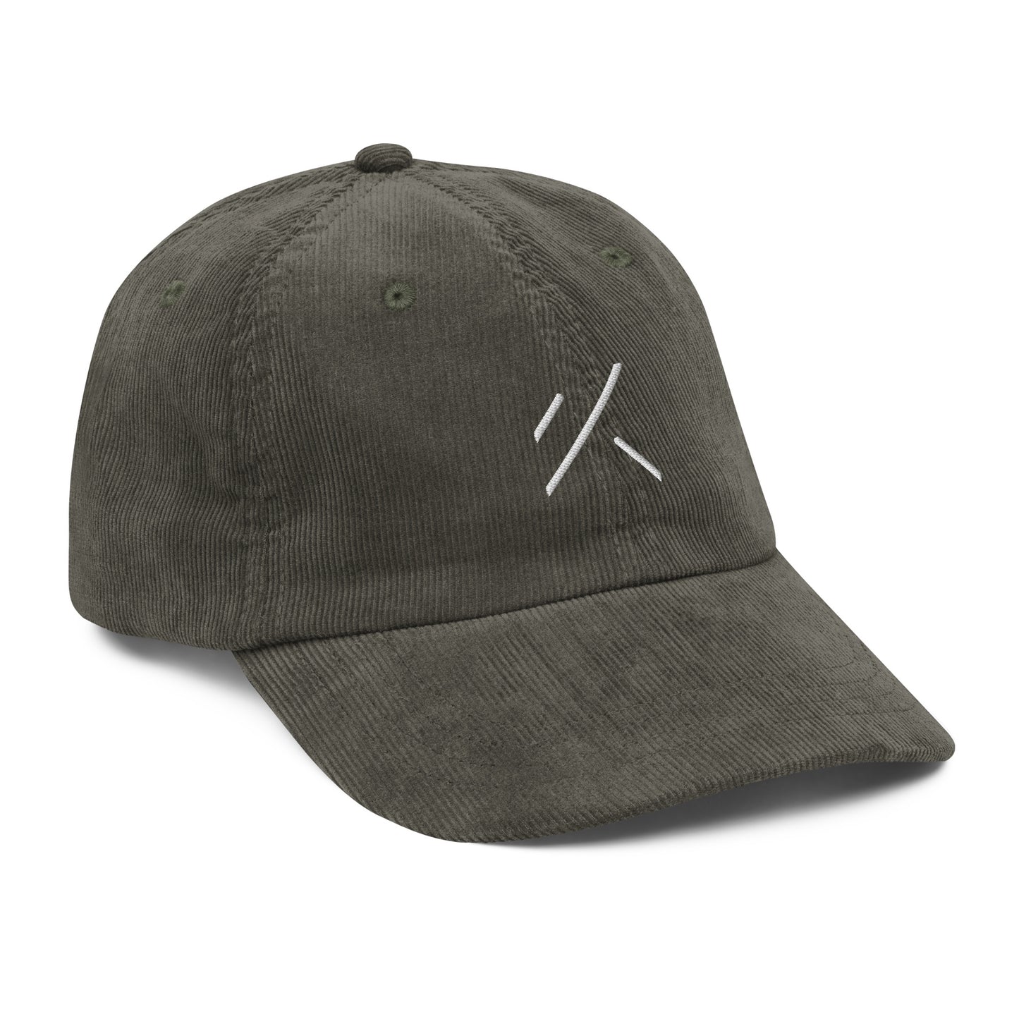 Gorra de pana vintage
